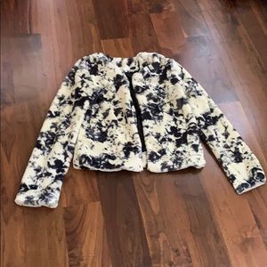 Willow & Clay Faux Fur Jacket, XS